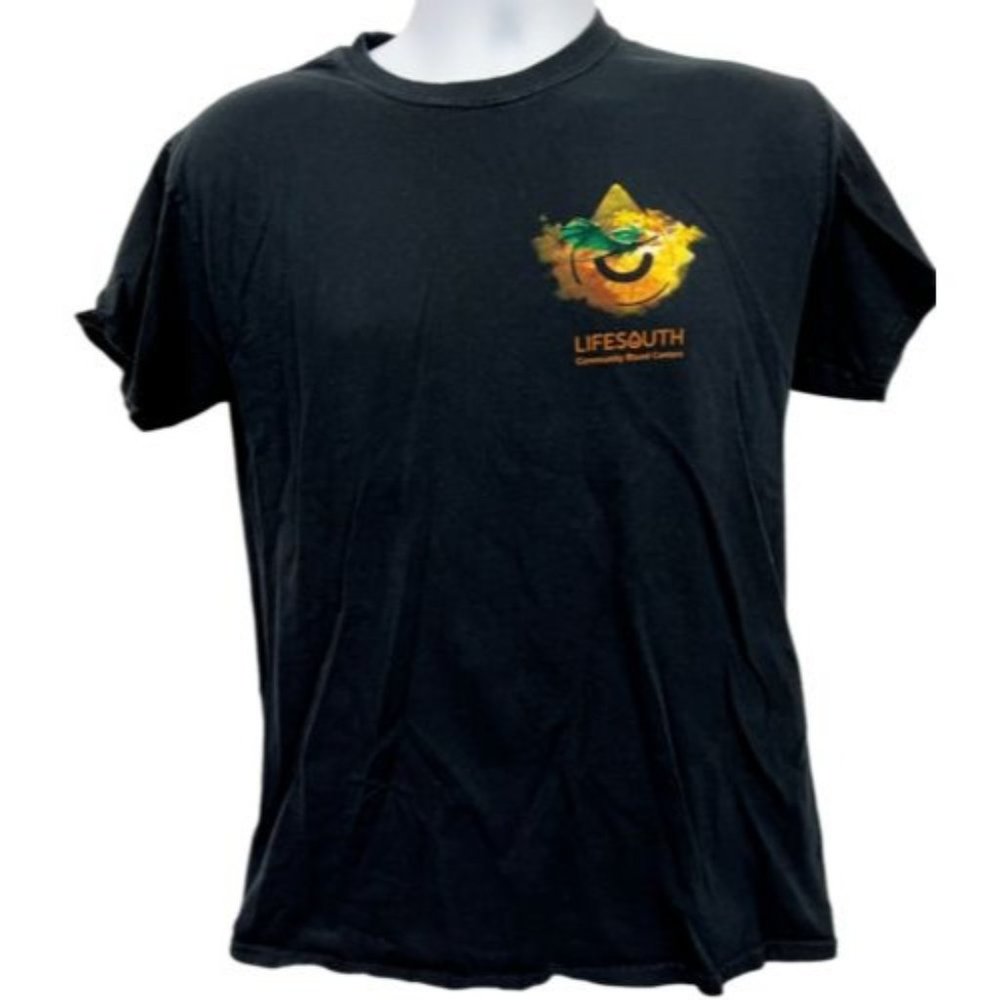 Dragon Con Atlanta Comic 2019 Ciruelo Cabral Blood Donor Black T Shirt Medium